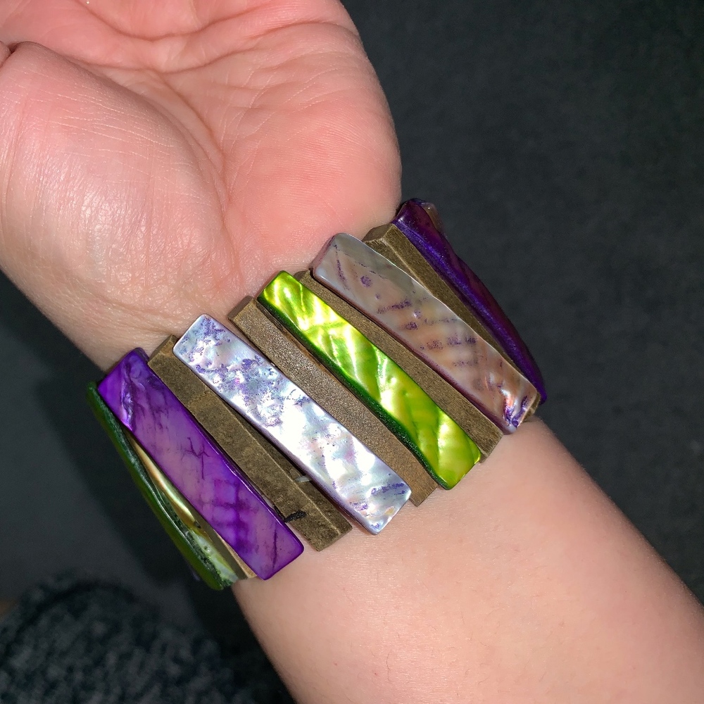 Mother of Pearl Colorful Bracelet